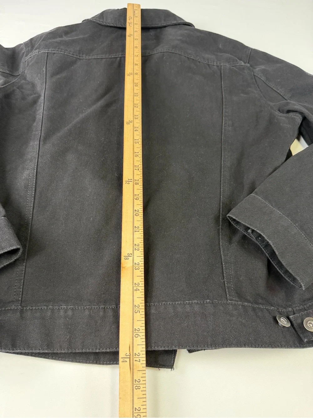 Lazer black denim